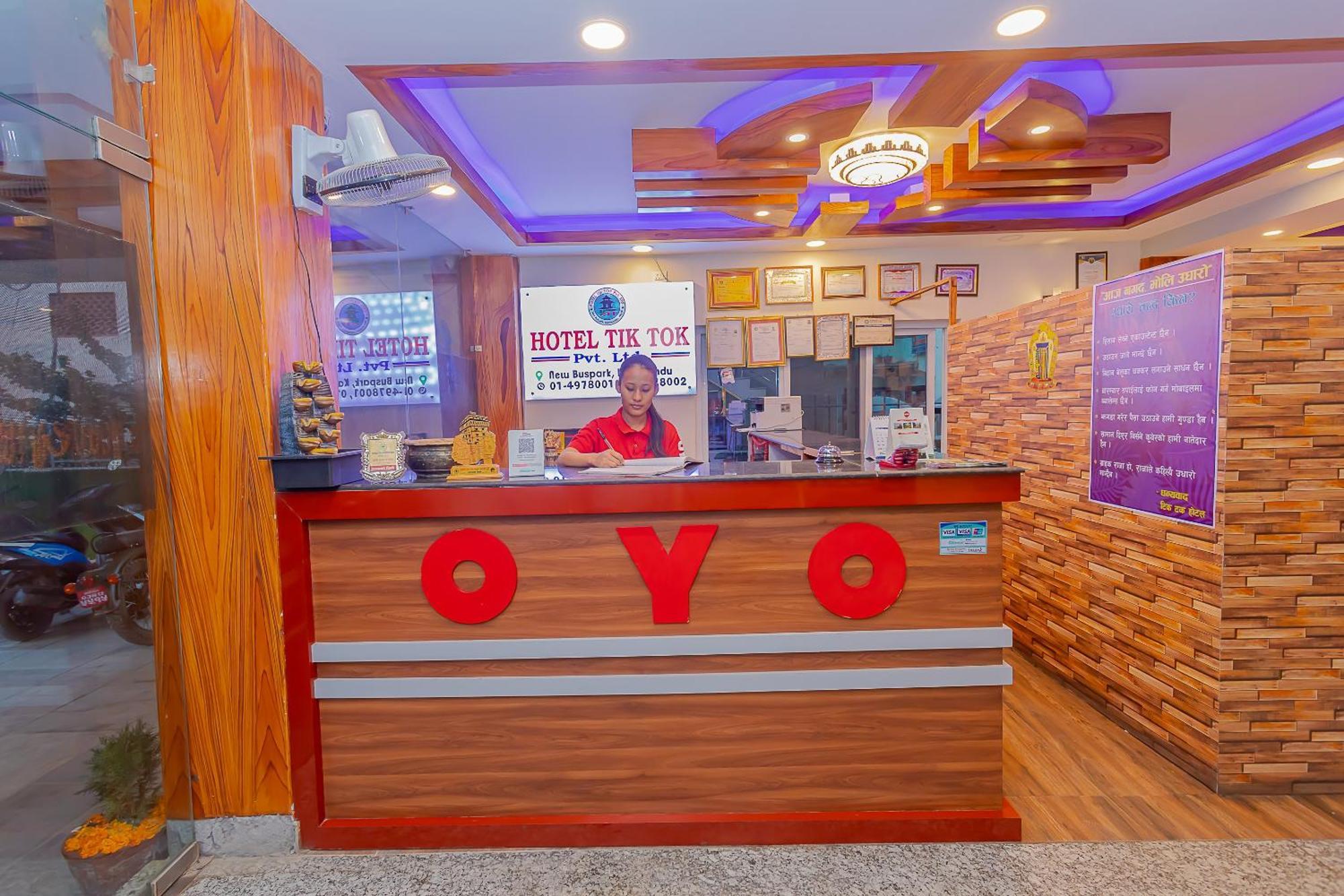 Oyo 799 Hotel Tik Tok Pvt Ltd. Káthmándú Exteriér fotografie